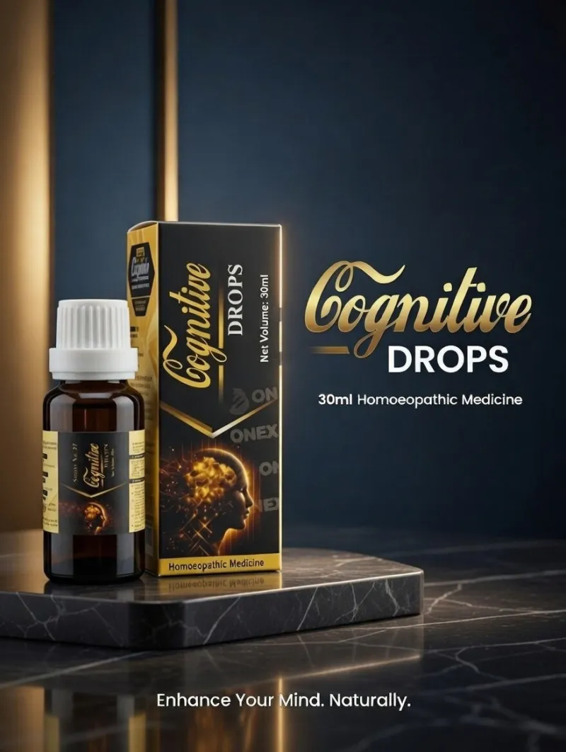 Cognitive Drops – Natural Memory & Focus Support for Kids & Students | 30ml
