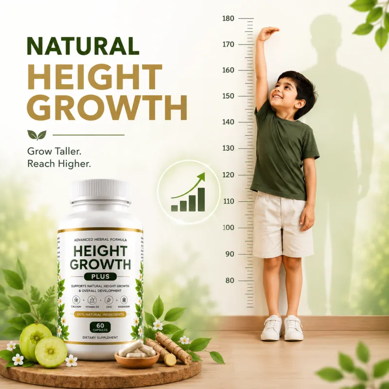 Height Growth Plus Duo – Capsules + Drops