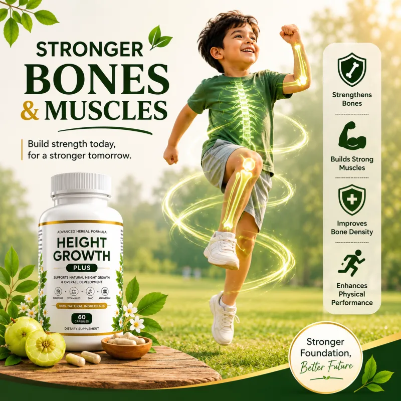 Height Growth Plus Duo – Capsules + Drops