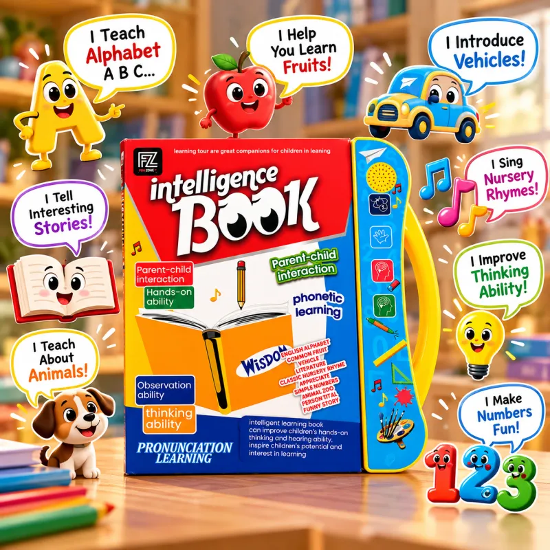 Intelligence Book – Talking Learning Book for Kids